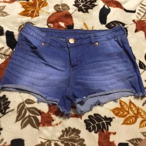 Dark blue shorts